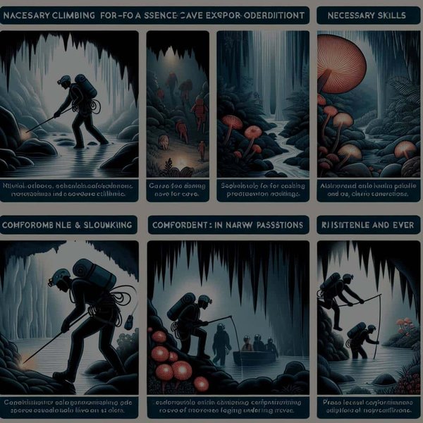 Quelles compétences sont nécessaires pour une expédition spéléologique dans les grottes de Waitomo en Nouvelle-Zélande ?