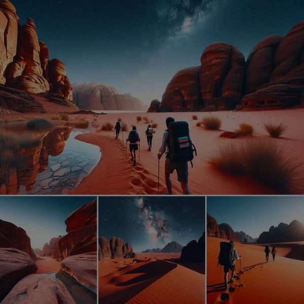 Quels sont les avantages d'une randonnée en autonomie dans le désert du Wadi Rum en Jordanie ?