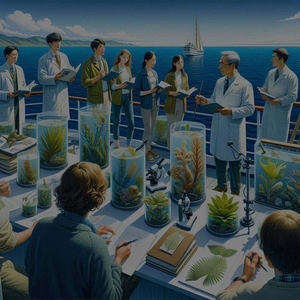 Est-il possible d'apprendre la botanique maritime à bord d'une croisière?